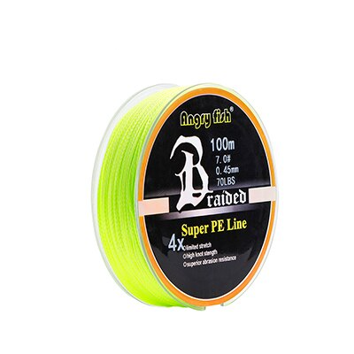 100m 4 Strands Braided Fishing Line 11 Colors Super PE Line Strong