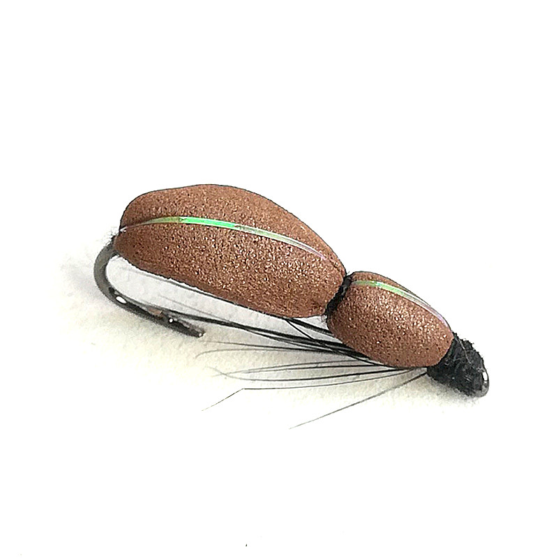 18pcs fishing fly lures insect dry floating type insect similar to