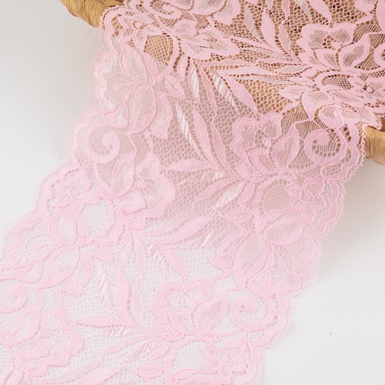 14.5cm Soft Elastic lace ribbon Lace Fabric DIY Material Trimming sewing... eBay