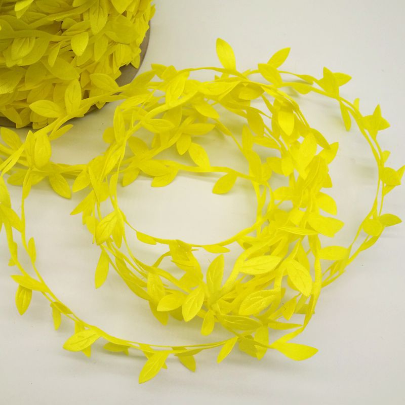 5M Silk Artificial Flower Vine Leaf Wedding Decoration Handmade Craft