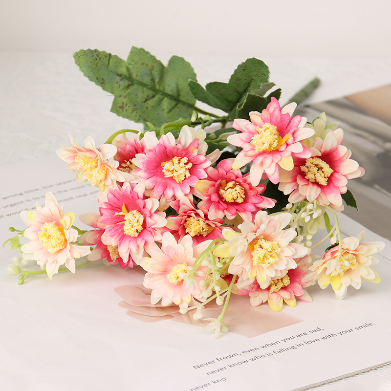 Artificial Flowers Chrysanthemum Family Party Winter Party Decoration