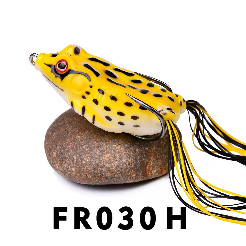 TREHOOK 6cm 12g Top Water Frog Soft Fishing Lure Pike Wobblers Artificial  Bait For Fishing Tackle Bass Lures Ray Frog With Skirt - Price history &  Review