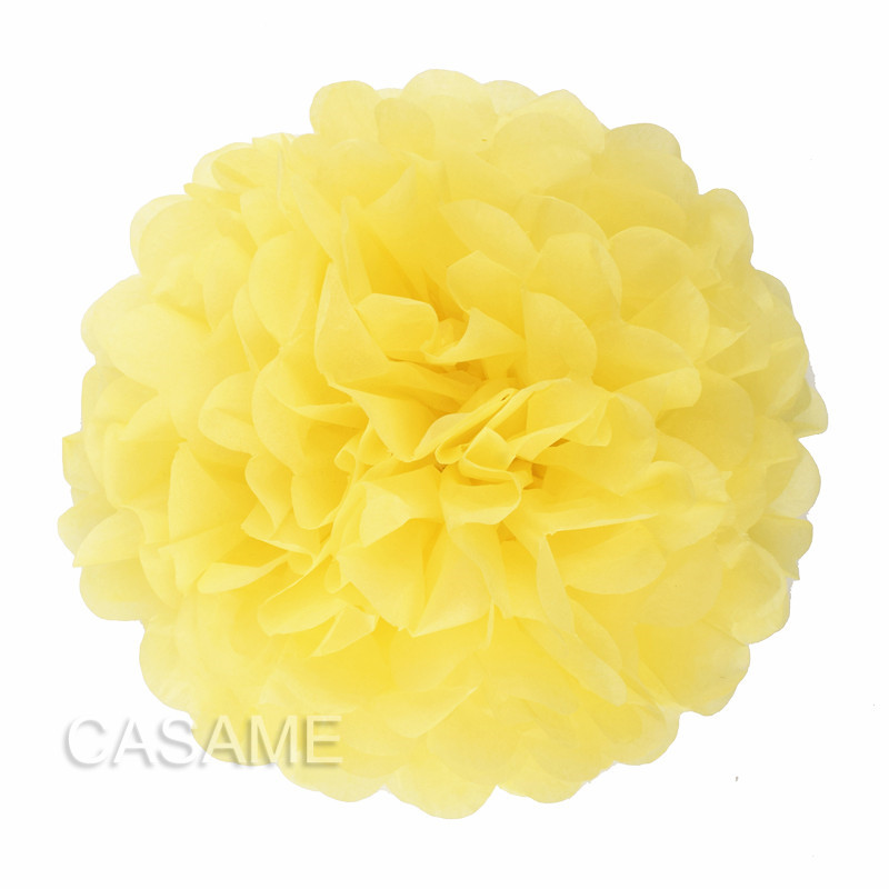 Pom-pom 20 cm - Yellow